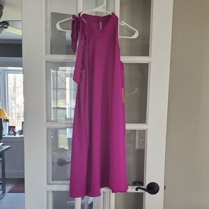 NWT Fuscia Rachel Roy trapeze dress